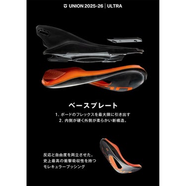 ユニオン UNION　ULTRA ウルトラ BLACK　スノーボードビンディング 2025-2026 詳細4