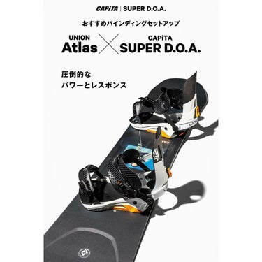 キャピタ CAPITA　SUPER D.O.A スーパー ディー オー エー　スノーボード 板 2025-2026 詳細4