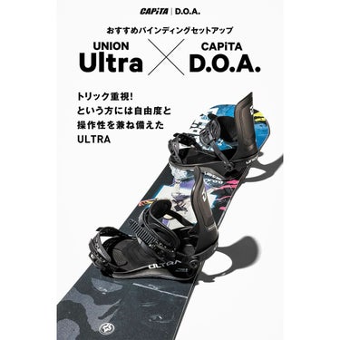 キャピタ CAPITA　DOA ディー オー エー　スノーボード 板 2025-2026 詳細7