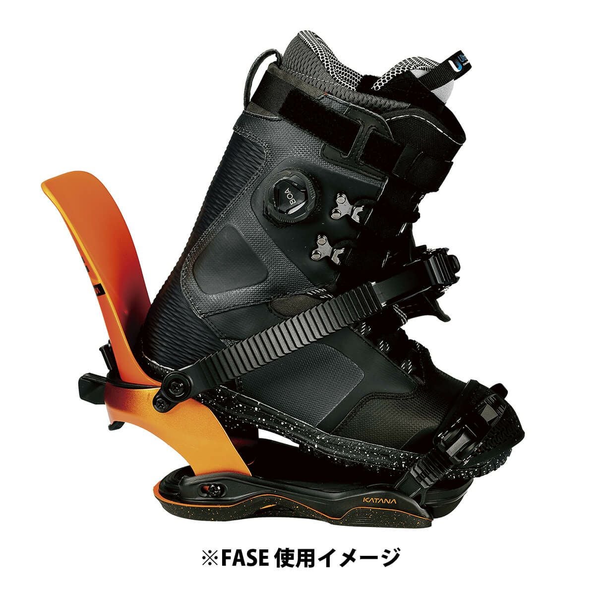 ローム ROME　KATANA AW FASE カタナ エーダブリュー フェイズ TEAM　スノーボードビンディング 2025-2026 詳細8