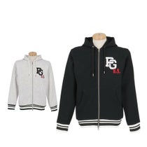 パーリーゲイツ PEARLY GATES　メンズ Peダンボールワッフル 長袖 フルジップ フーディ 053-5262911　2025年モデル 詳細1