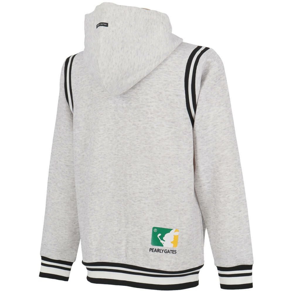 パーリーゲイツ PEARLY GATES　メンズ Peダンボールワッフル 長袖 フルジップ フーディ 053-5262911　2025年モデル 詳細1 詳細3