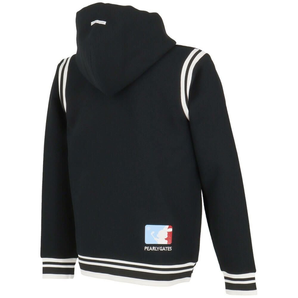 パーリーゲイツ PEARLY GATES　メンズ Peダンボールワッフル 長袖 フルジップ フーディ 053-5262911　2025年モデル 詳細1 詳細11