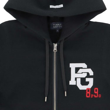 パーリーゲイツ PEARLY GATES　メンズ Peダンボールワッフル 長袖 フルジップ フーディ 053-5262911　2025年モデル 詳細1 詳細14