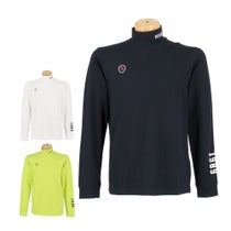 パーリーゲイツ PEARLY GATES　メンズ 綿ベア天竺 長袖 ハイネックシャツ カットソー 053-5266905　2025年モデル