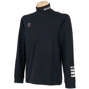 パーリーゲイツ PEARLY GATES　メンズ 綿ベア天竺 長袖 ハイネックシャツ カットソー 053-5266905　2025年モデル 詳細1 詳細7