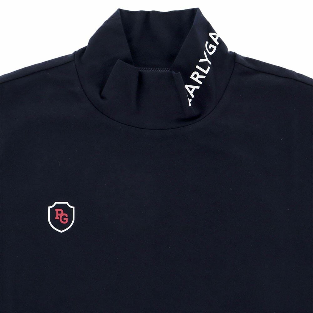 パーリーゲイツ PEARLY GATES　メンズ 綿ベア天竺 長袖 ハイネックシャツ カットソー 053-5266905　2025年モデル 詳細1 詳細8