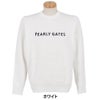 パーリーゲイツ PEARLY GATES　メンズ ジャガードロゴ総柄 長袖 クルーネック セーター プルオーバー 053-5270921　2025年モデル 詳細1 詳細2