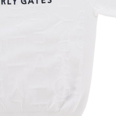 パーリーゲイツ PEARLY GATES　メンズ ジャガードロゴ総柄 長袖 クルーネック セーター プルオーバー 053-5270921　2025年モデル 詳細1 詳細7