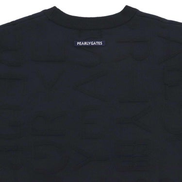 パーリーゲイツ PEARLY GATES　メンズ ジャガードロゴ総柄 長袖 クルーネック セーター プルオーバー 053-5270921　2025年モデル 詳細1 詳細13