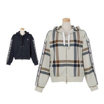 パーリーゲイツ PEARLY GATES　レディース Peスパンダンボールメッシュ 長袖 フルジップ フーディ 055-5262914　2025年モデル 詳細1
