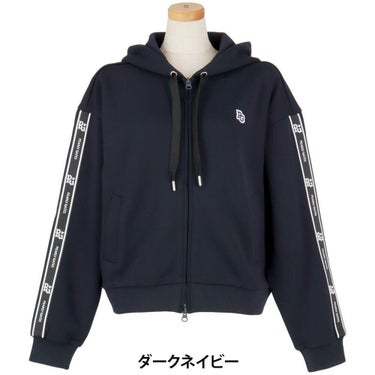 パーリーゲイツ PEARLY GATES　レディース Peスパンダンボールメッシュ 長袖 フルジップ フーディ 055-5262914　2025年モデル 詳細1 詳細8