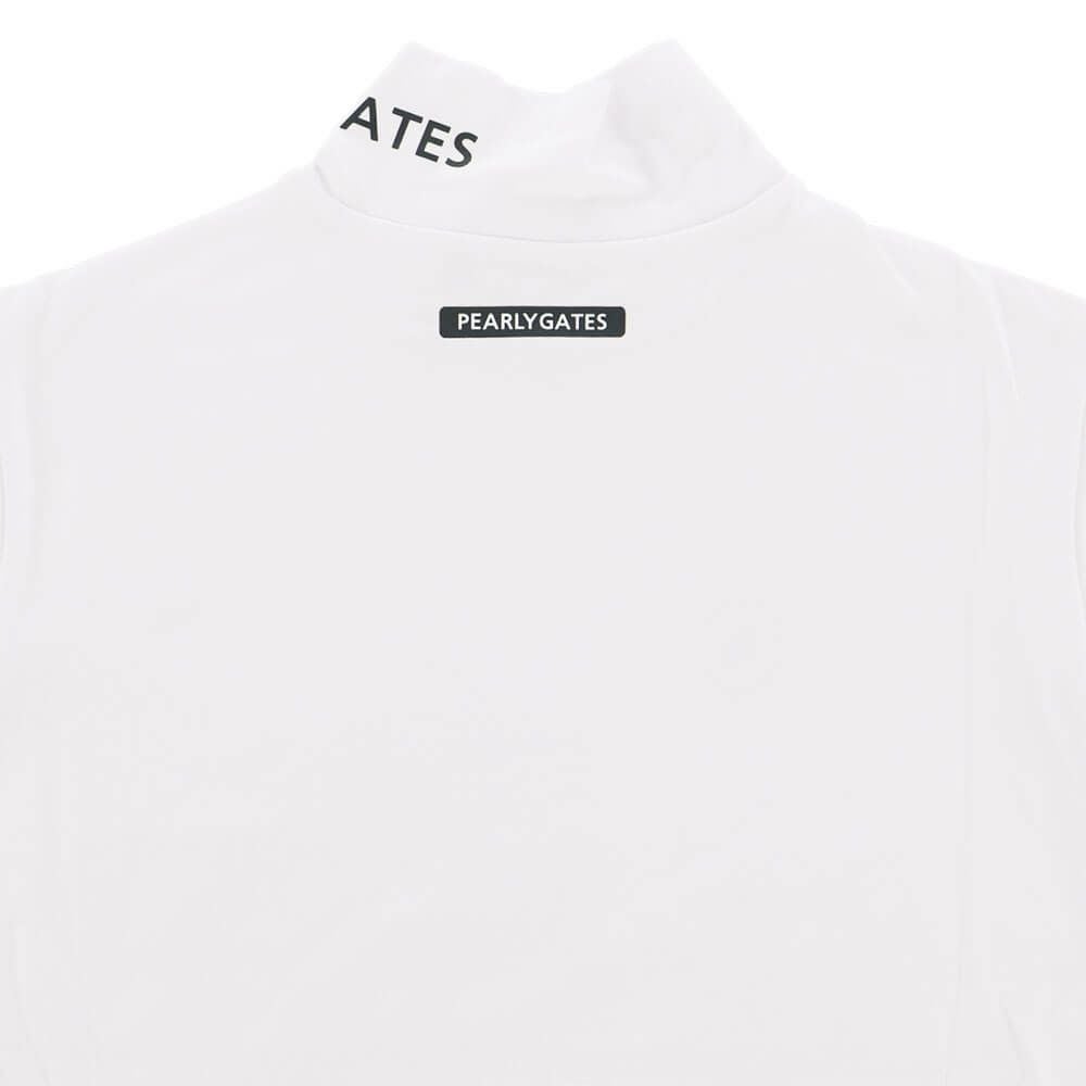 パーリーゲイツ PEARLY GATES　レディース 綿ベア天竺 長袖 ハイネックシャツ カットソー 055-5266906　2025年モデル 詳細1 詳細6