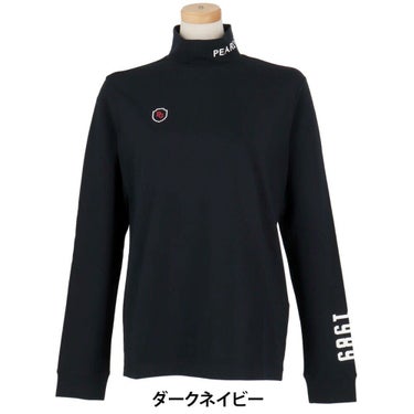 パーリーゲイツ PEARLY GATES　レディース 綿ベア天竺 長袖 ハイネックシャツ カットソー 055-5266906　2025年モデル 詳細1 詳細9