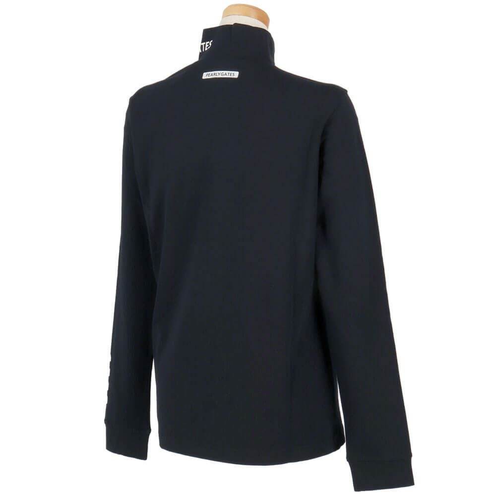 パーリーゲイツ PEARLY GATES　レディース 綿ベア天竺 長袖 ハイネックシャツ カットソー 055-5266906　2025年モデル 詳細1 詳細10