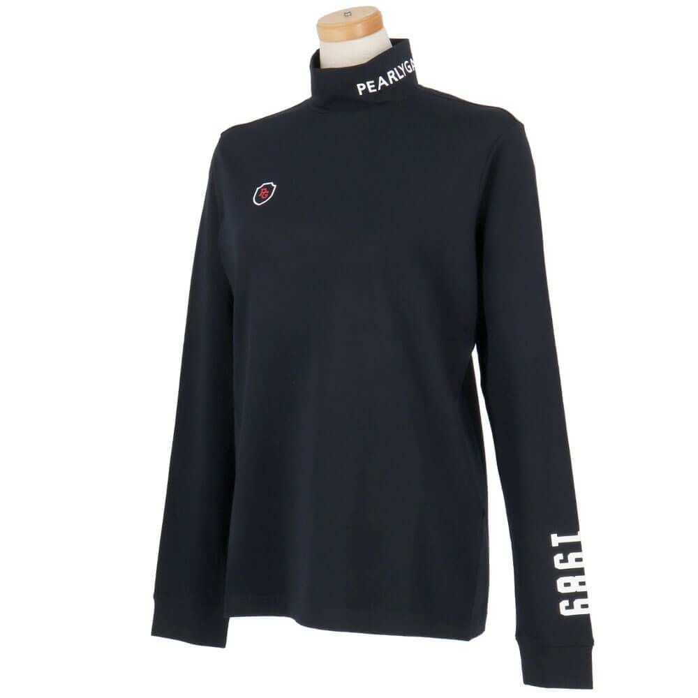 パーリーゲイツ PEARLY GATES　レディース 綿ベア天竺 長袖 ハイネックシャツ カットソー 055-5266906　2025年モデル 詳細1 詳細11