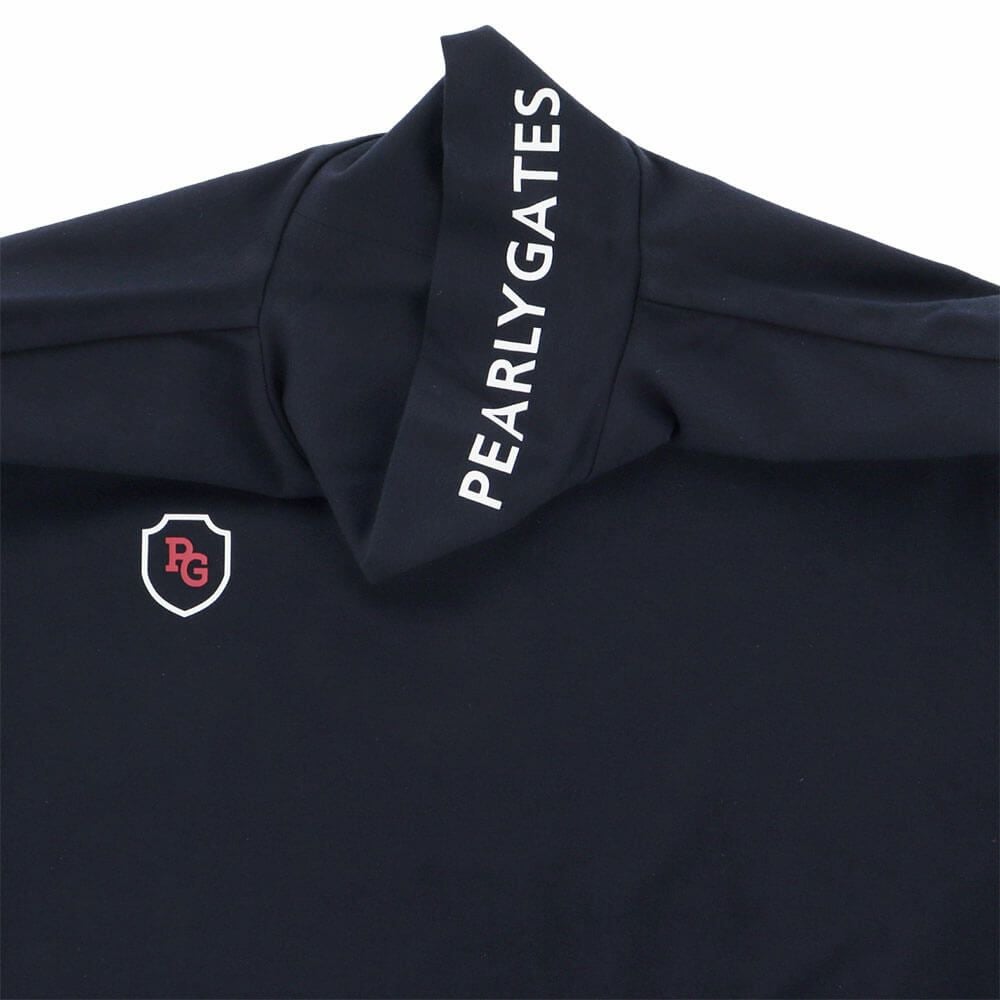 パーリーゲイツ PEARLY GATES　レディース 綿ベア天竺 長袖 ハイネックシャツ カットソー 055-5266906　2025年モデル 詳細1 詳細14