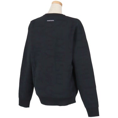パーリーゲイツ PEARLY GATES　レディース ジャガードロゴ総柄 長袖 クルーネック プルオーバー 055-5270922　2025年モデル 詳細1 詳細3
