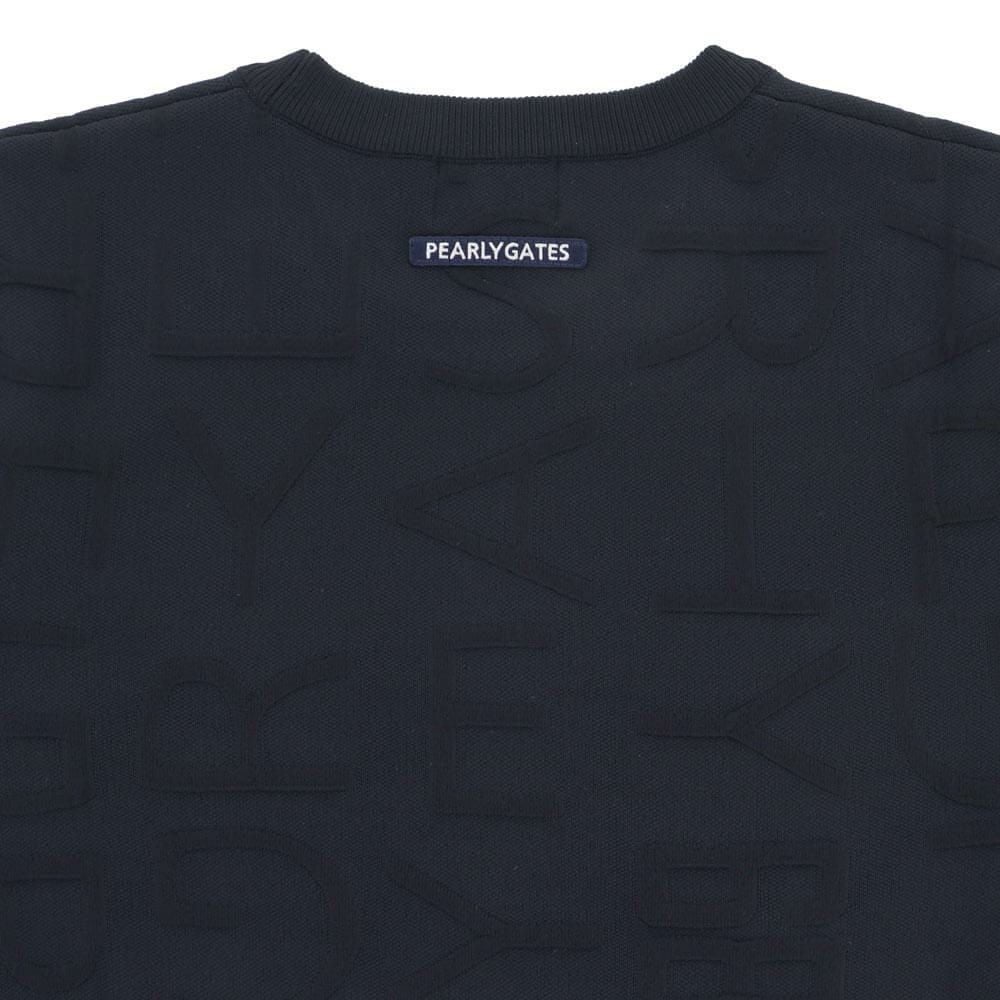 パーリーゲイツ PEARLY GATES　レディース ジャガードロゴ総柄 長袖 クルーネック プルオーバー 055-5270922　2025年モデル 詳細1 詳細5