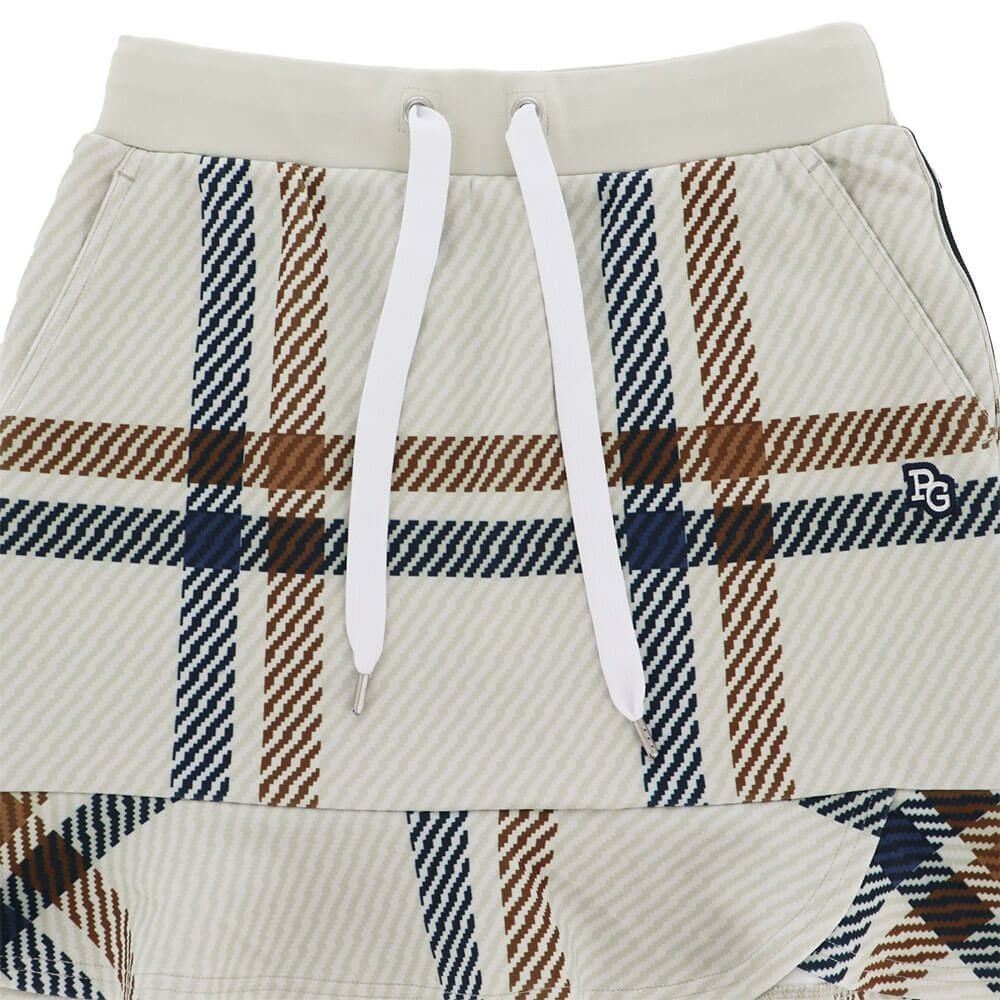 パーリーゲイツ PEARLY GATES　レディース Peスパンダンボール メッシュ スカート 055-5234914　2025年モデル 詳細1 詳細5