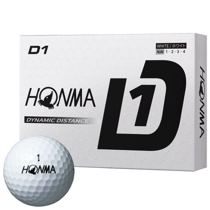 本間ゴルフ D1 2024年モデル ゴルフボール 20ダースセット（12球入り×20箱）