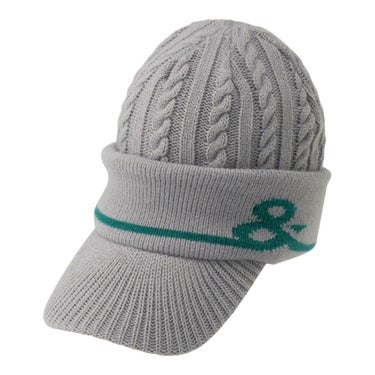 アンパスィ and per se　メンズ ニットキャップ AMF8515 23 グレー　2025年モデル グレー