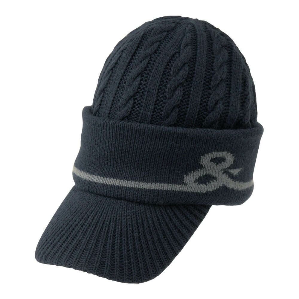 アンパスィ and per se　メンズ ニットキャップ AMF8515 30 ネイビー　2025年モデル ネイビー