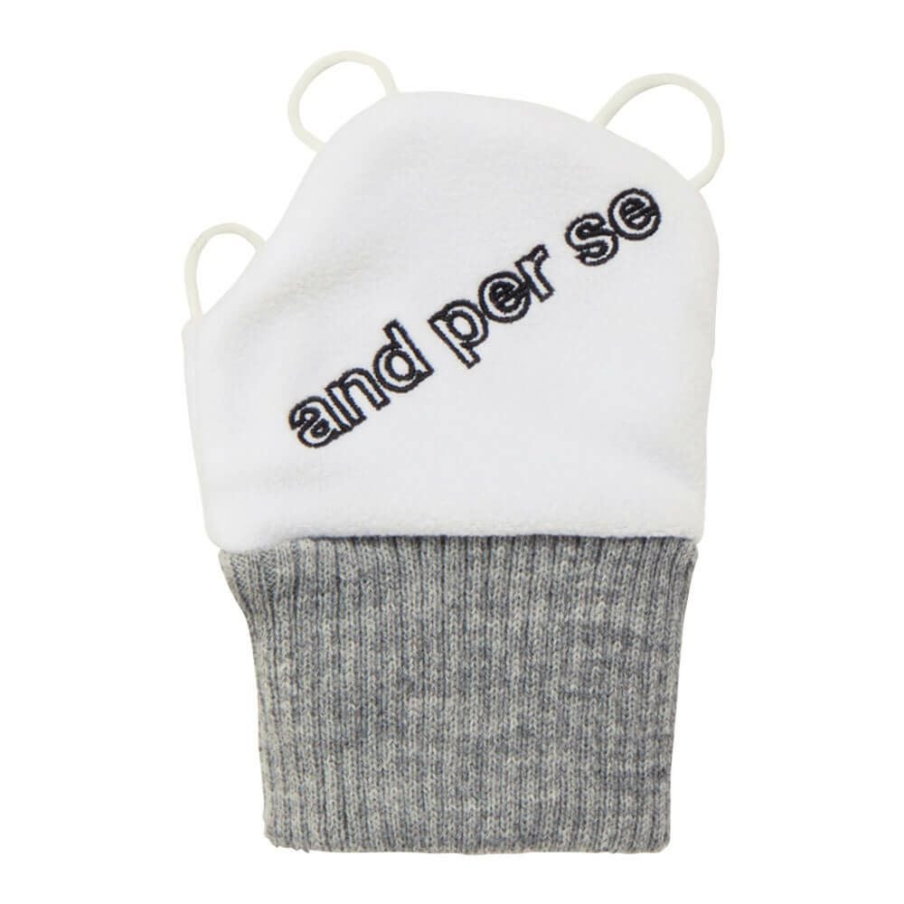 アンパスィ and per se　メンズ 右手用 手甲カバー AMF8805 10 ホワイト　2025年モデル ホワイト