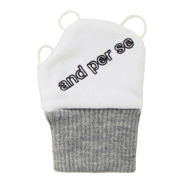 アンパスィ and per se　メンズ 右手用 手甲カバー AMF8805 10 ホワイト　2025年モデル ホワイト