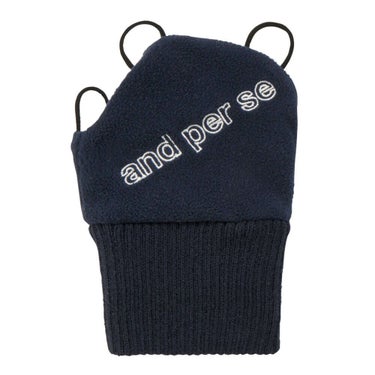 アンパスィ and per se　メンズ 右手用 手甲カバー AMF8805 30 ネイビー　2025年モデル ネイビー