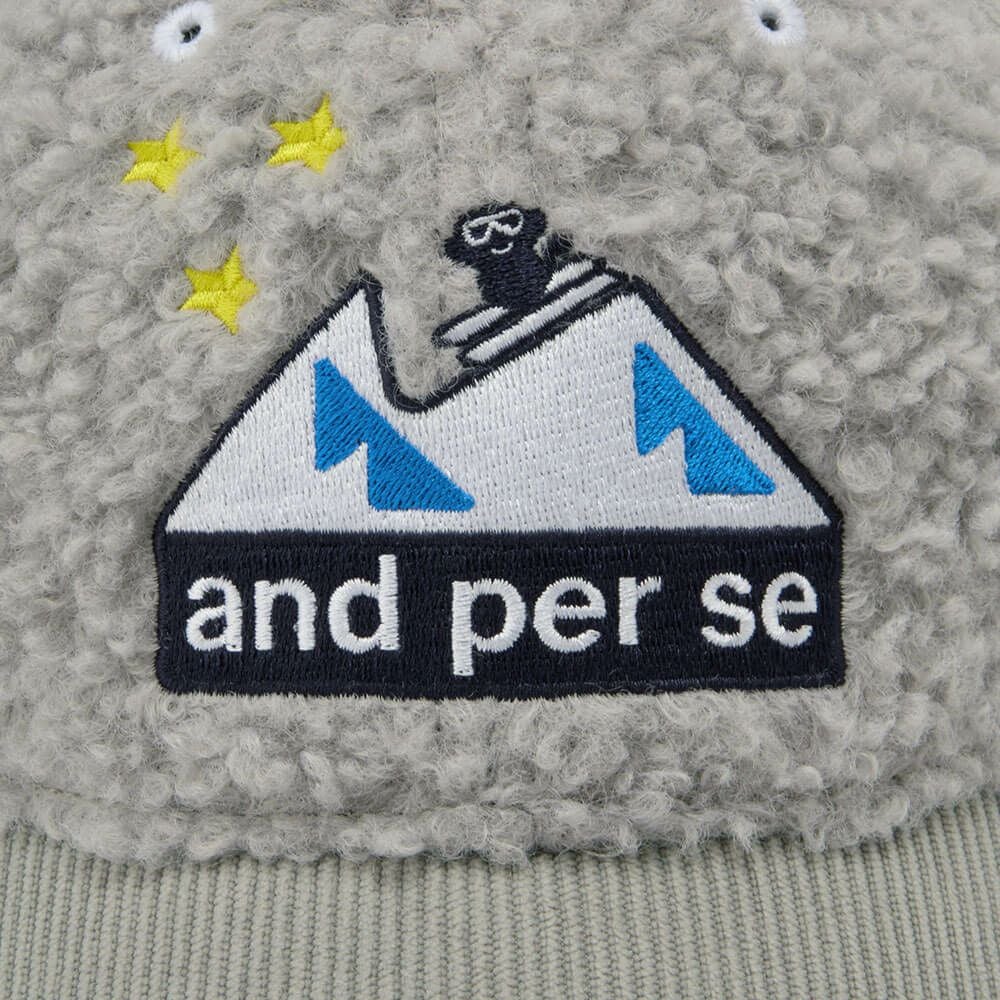 アンパスィ and per se　レディース キャップ AFF8415 23 グレー　2025年モデル グレー 詳細8