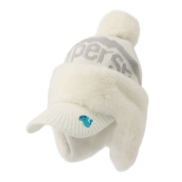 アンパスィ and per se　レディース ニットキャップ AFF8505 10 ホワイト　2025年モデル ホワイト