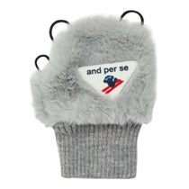 アンパスィ and per se　レディース 手甲カバー 右手用 ハンドウォーマー AFF8815 23 グレー　2025年モデル