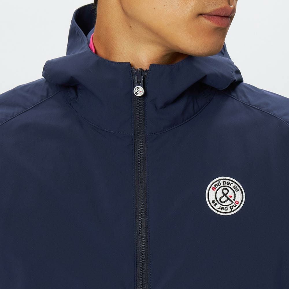 アンパスィ and per se　メンズ フード付き 長袖 フルジップ ブルゾン AMF1105G2　2025年モデル 詳細1 詳細9