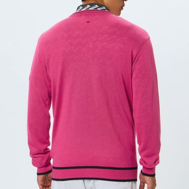 アンパスィ and per se　メンズ ロゴデザイン 長袖 クルーネック セーター AMF2345A7　2025年モデル 詳細1 詳細7