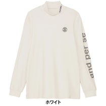 アンパスィ and per se　メンズ マシュマロスムース 長袖 ハイネック シャツ AMF9235V8　2025年モデル