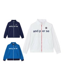 アンパスィ and per se　レディース ロゴプリント 長袖 フルジップ ブルゾン AFF1105G2　2025年モデル