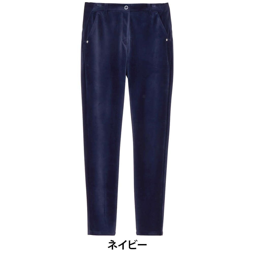 アンパスィ and per se　レディース ウインドシャッター コーデュロイ ロングパンツ AFF5055E5　2025年モデル 詳細1 詳細11