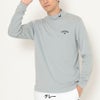キャロウェイ Callaway　メンズ 裏起毛 スムース 長袖 モックネック シャツ C25233111　2025年モデル グレー