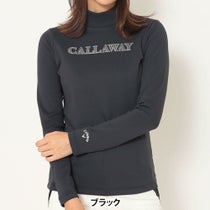 キャロウェイ Callaway　レディース 裏起毛 ダブルニット 長袖 モックネック シャツ C25233205　2025年モデル