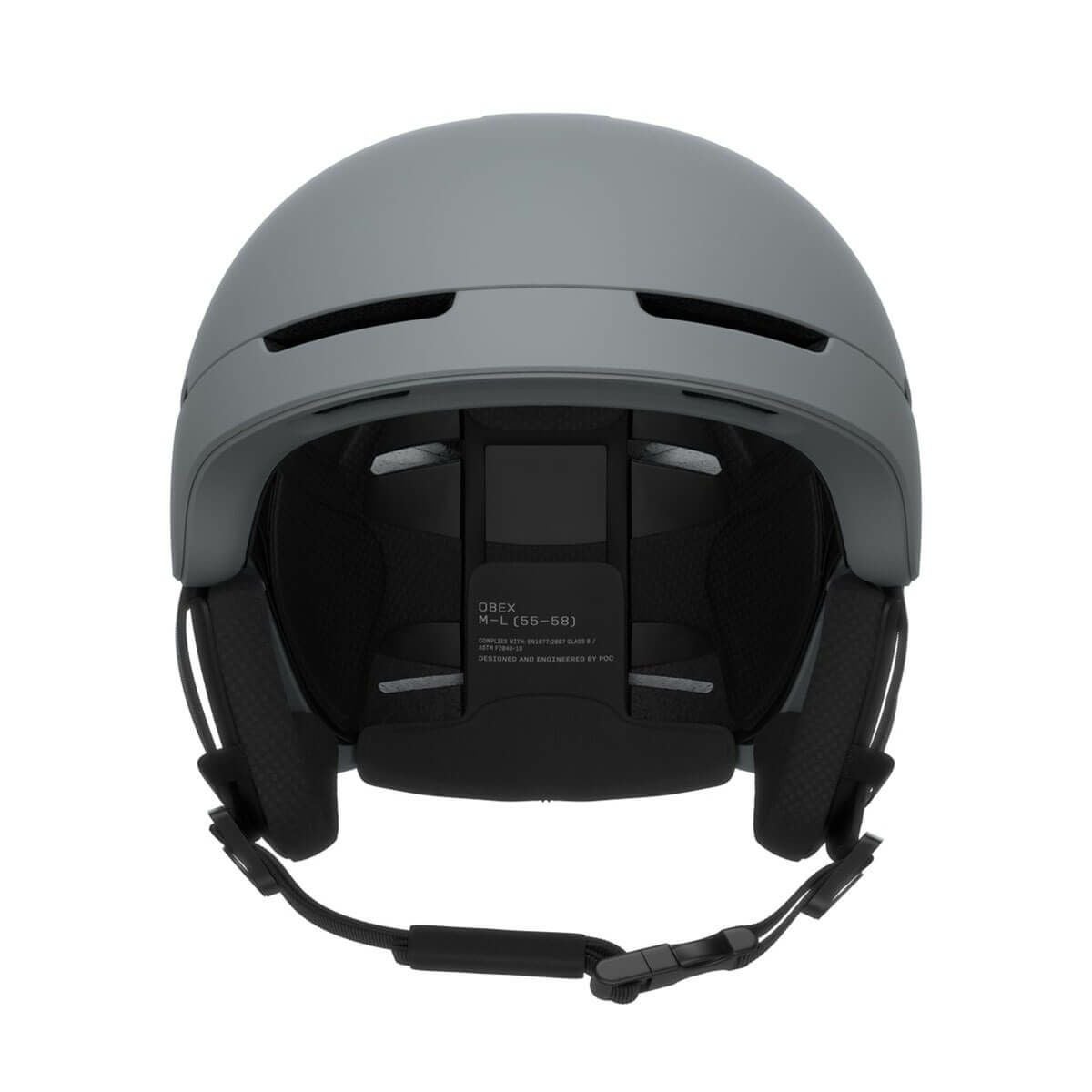 ポック POC　OBEX WF MIPS オベックス ワイドフィット ミップス Granite Grey Matt　スキー ヘルメット 2025-2026 詳細2