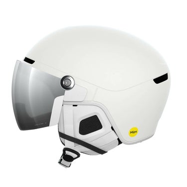 ポック POC　OBEX MIPS VISOR オベックスバイザー Hydrogen WHITE/SUNNY/SILVER　スキー ヘルメット 2025-2026 詳細1
