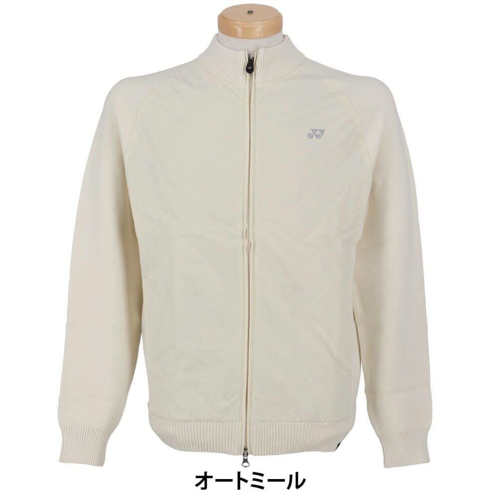 ヨネックス YONEX　メンズ 生地切替 中綿 長袖 フルジップ セーター GWF2063 詳細1 詳細5