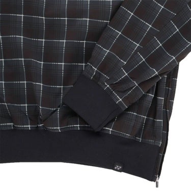 ヨネックス YONEX　メンズ 長袖 クルーネック ブレーカー GWF9225 ブラック 詳細6