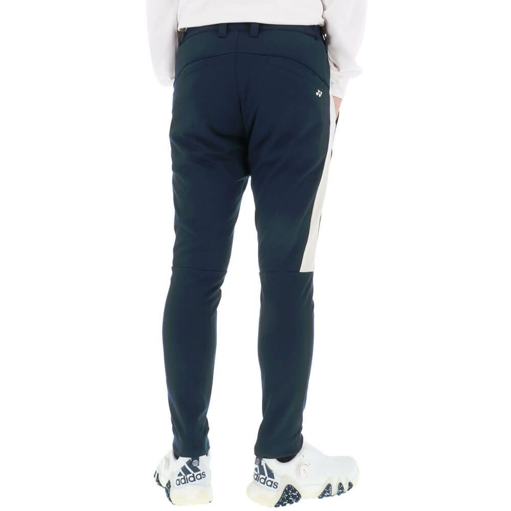 ヨネックス YONEX　メンズ ノータック サイドライン ロングパンツ GWF4196 ネイビーブルー 詳細2