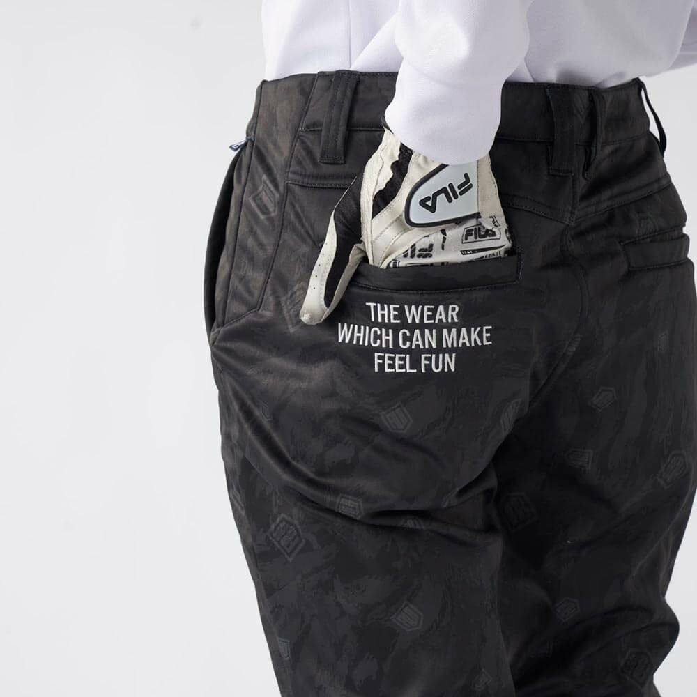 フィラ FILA　メンズ 防風 ボンディング ロングパンツ 785-305　2025年モデル 詳細1 詳細5