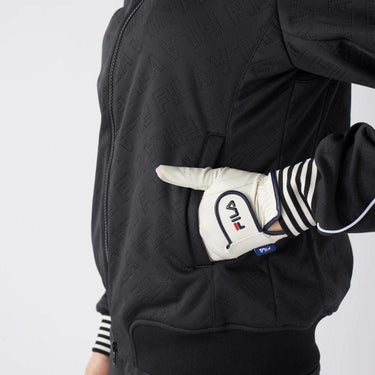 フィラ FILA　レディース キルト ボンディング 長袖 ジャケット 795-203　2025年モデル 詳細1 詳細7