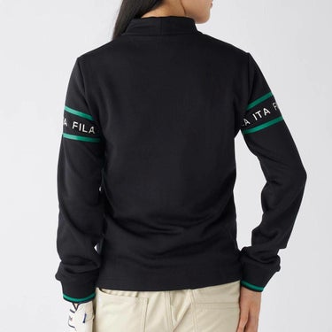 フィラ FILA　レディース 裏起毛 長袖 モックネックシャツ 795-502　2025年モデル 詳細1 詳細3