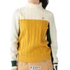 フィラ FILA　レディース 配色切替 長袖 モックネック セーター 795-705　2025年モデル 詳細1 詳細10