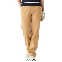 フィラ FILA レディース ストレート ロングパンツ 795-304 2025年モデル ダークグレー系 ウェア全体